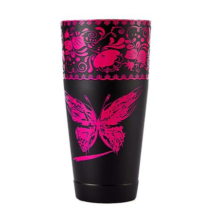 Стакан для шейкера 0,7 л Бостон Butterfly нерж с покрытием B'Guys P.L.- Barbossa