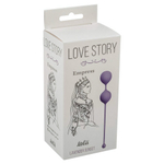 Вагинальные шарики Love Story Empress Lavender Sunset (Цвет: фиолетовый)