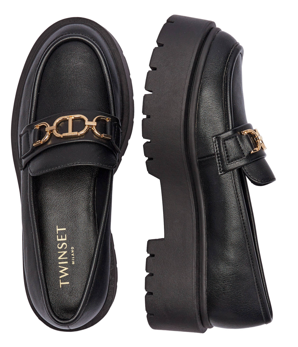 Лоферы TWINSET - черный(242TCP060)