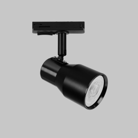 Трековые светильники однофазные черные GU10 SIMPLE 220В, 50Вт