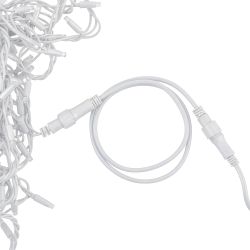 UCX-F90 E-1M-WH Удлинитель для гирлянд серии F90PRO. 1м. Статика-мерцание. IP67. Белый. TM Uniel