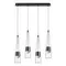 5044/42L L-VISION ODL24 000 глянц.темн.хром/прозрачный/металл/стекло Люстра LED 42W 3000K 4167Лм LUMP