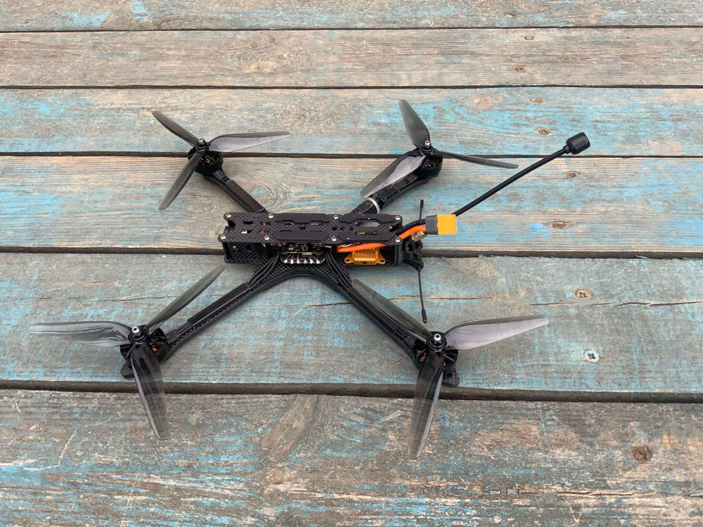 7" FPV-дрон камикадзе REAPER SUPERMAN видео 1,2/5.8G