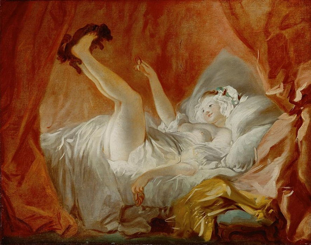 Jean-Honore Fragonard - эротическое искусство художника Жана Оноре Фрагонара. 16+