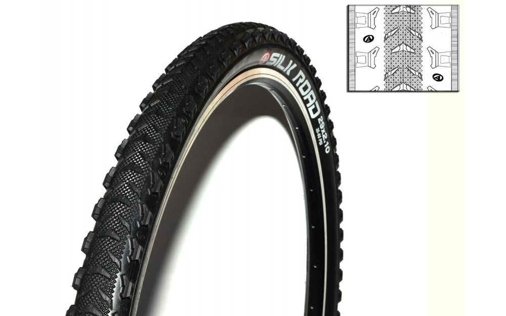 Покрышка AUTHOR 29&quot;х2,10 (700х52С) SILK ROAD