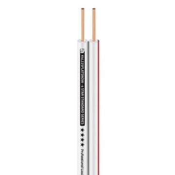 Adam Hall K4L225FLATSNOW - кабель спикерный, 2 x 2.5 мм2, плоский, белый