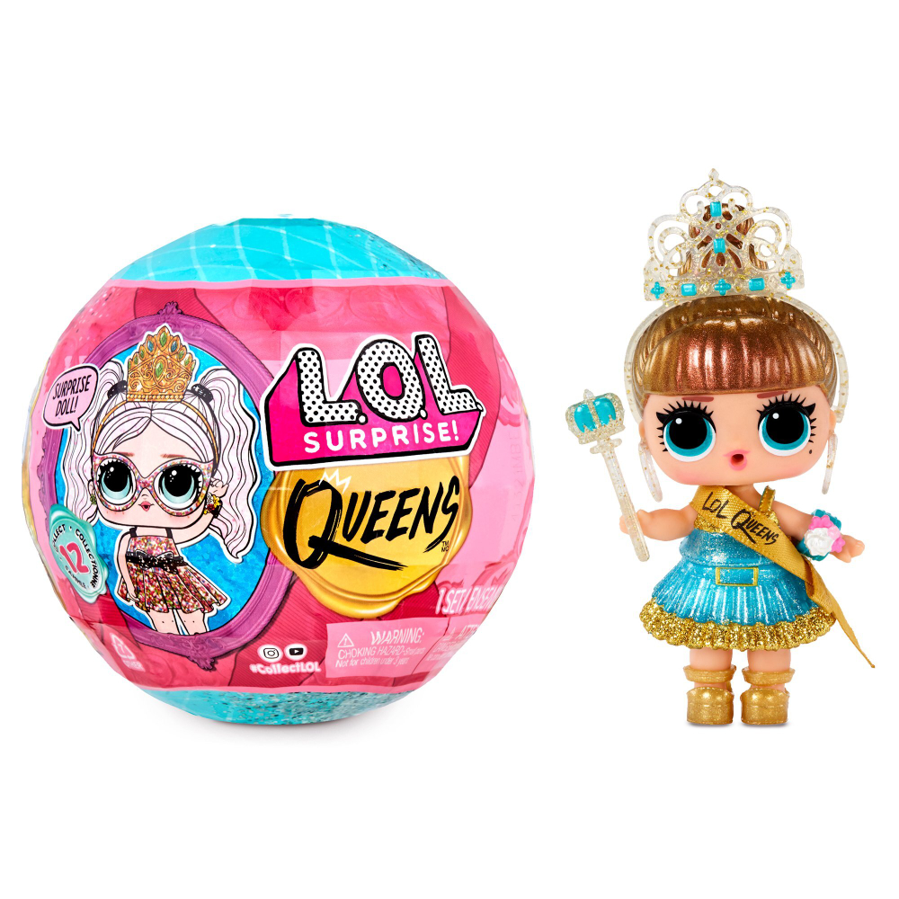 Шар c куклой-королевой LOL Surprise Queens
