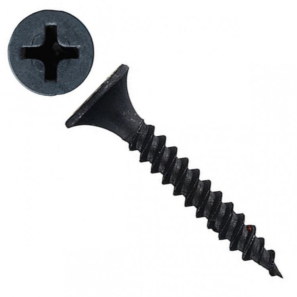 Саморез частый шаг оксидированный