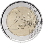 2 евро 2013 год. Испания. Юнеско - Монастырь Эскориал. UNC