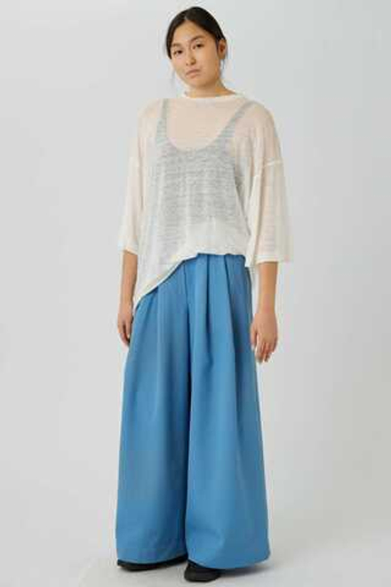 Огромная футболка из белого льна