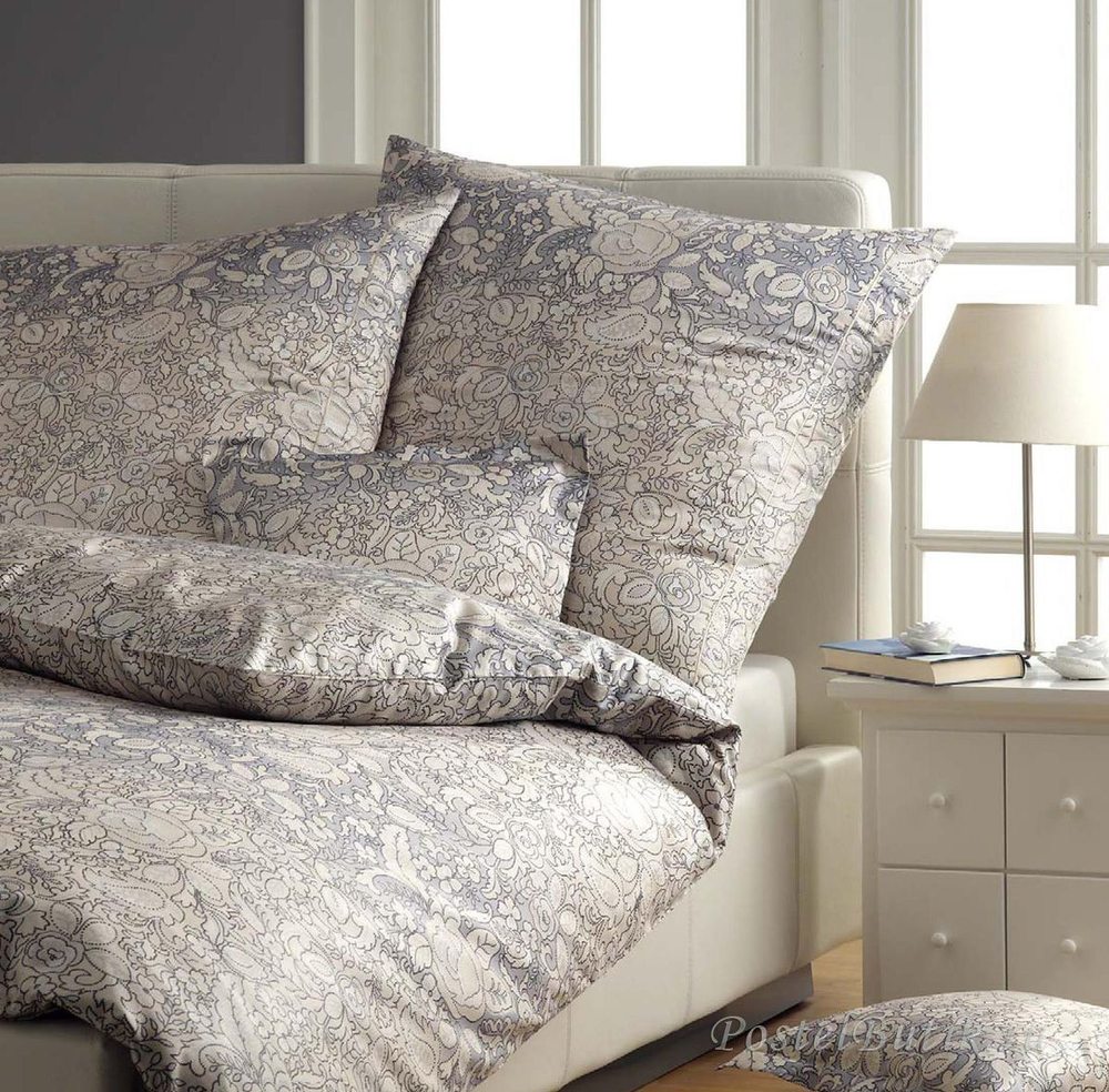 Пододеяльник 140x200 Elegante Holly бежевый