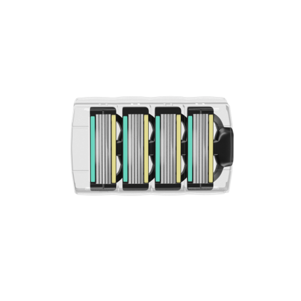 Сменные кассеты для бритья Kodak Premium Razor 5 лезвий 4 штуки