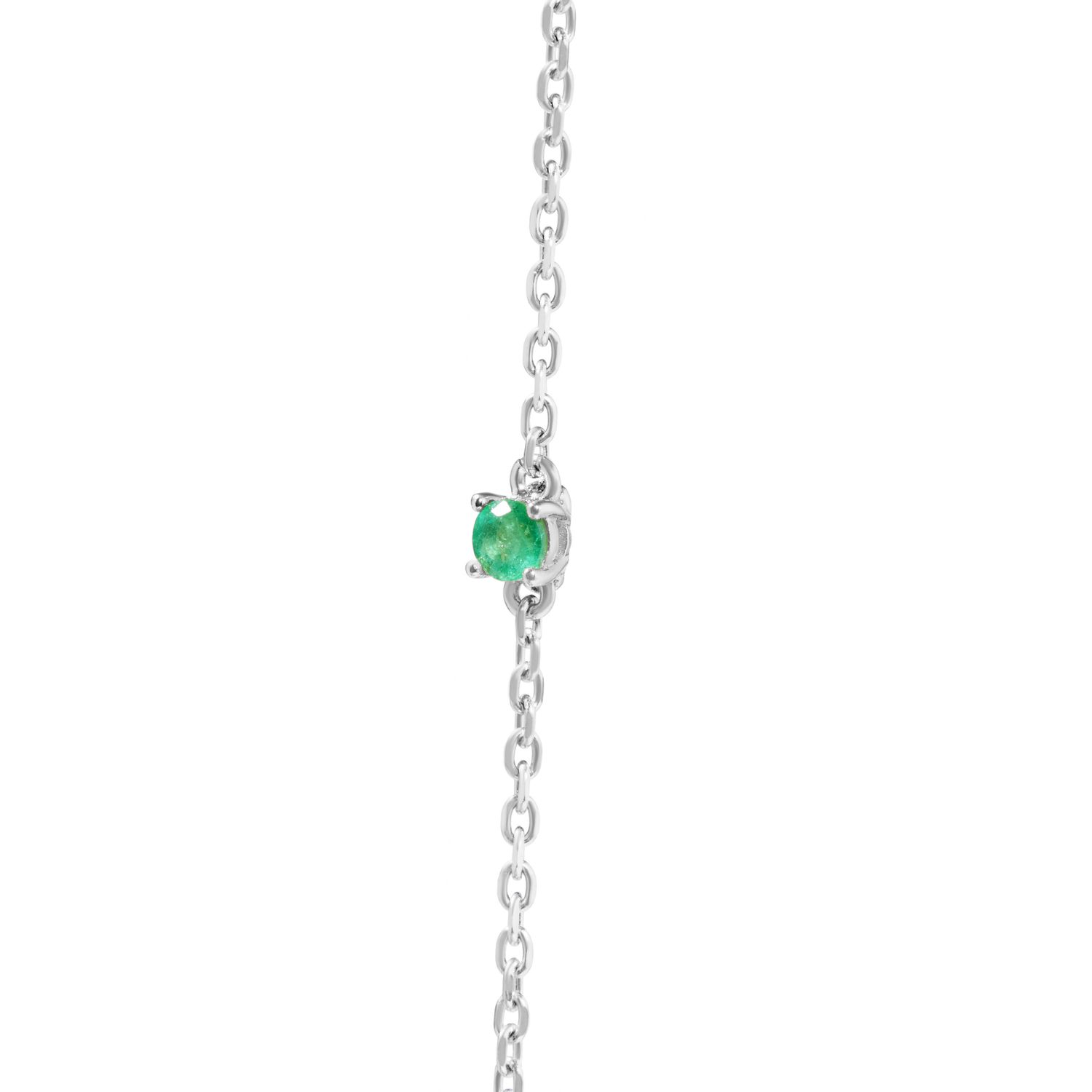 Вечное Колье VLV Forever Necklace - Emerald White