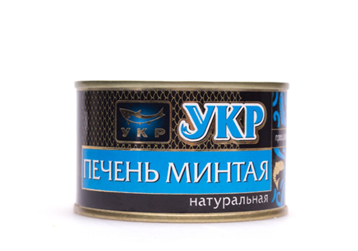 Печень минтая натуральная УКР, 227г