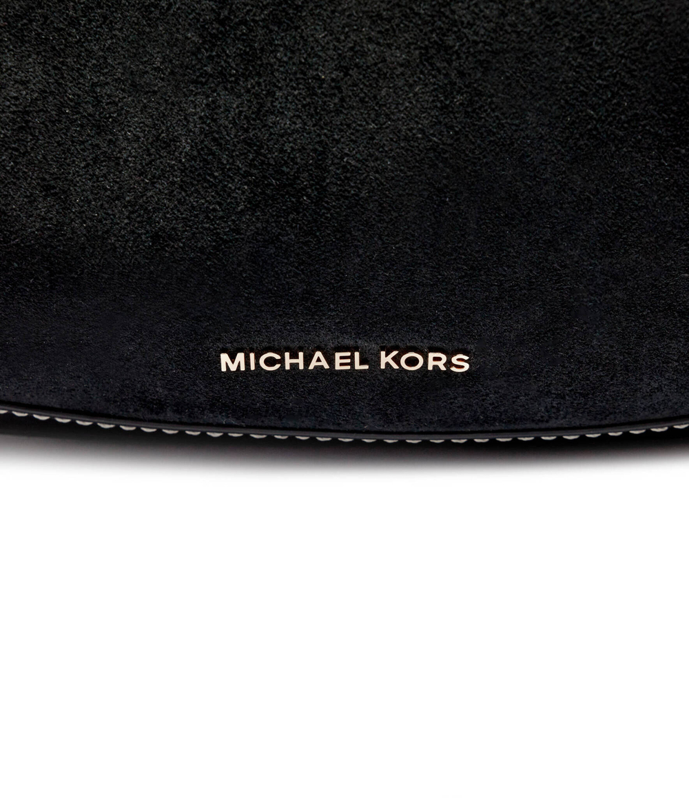 Кожаная сумка хобо Michael Kors - черный(30T4G0PH9S)