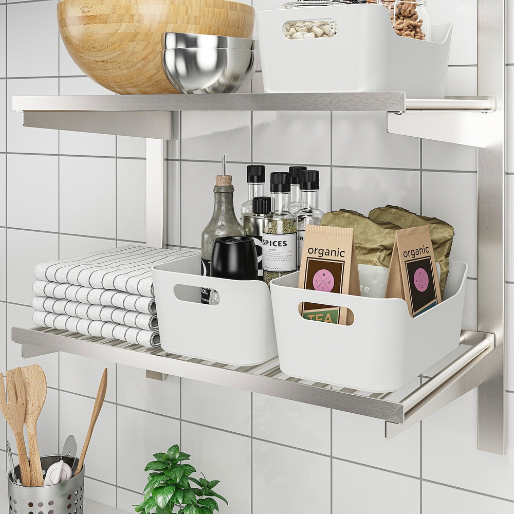 Органайзер IKEA UPPDATERA (УППДАТЕРА), Белый, 24x17 см