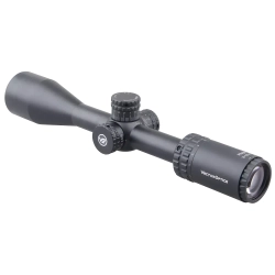 Оптический прицел Vector Optics HUGO 3-12x44 (SCOM-30), вид сбоку с логотипом и кольцом настройки