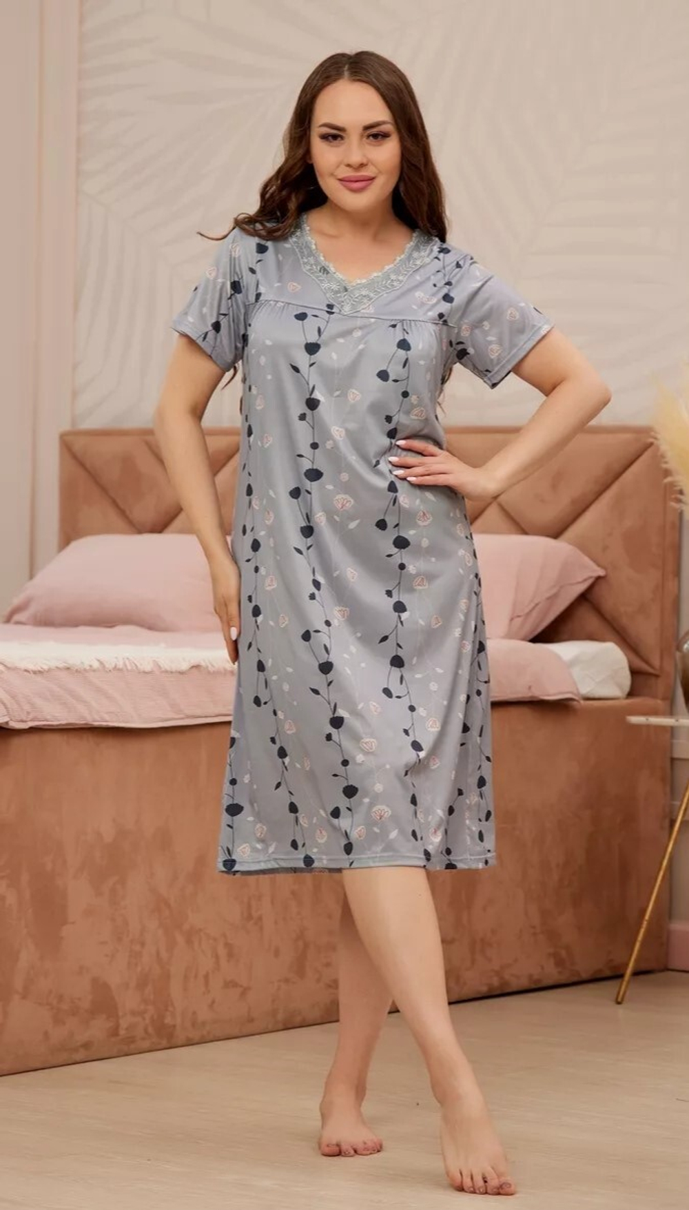 Сорочка б/в кор. рукав (норма) 7414