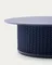 Уличный журнальный столик Sedalis Ø100 см, синий
