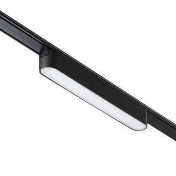 Трековый светодиодный светильник для низковольтного шинопровода 359072 чёрный Smal Novotech