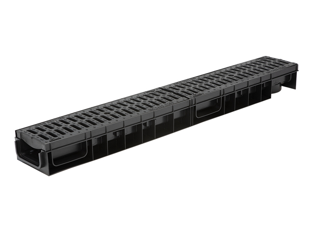 Лоток MEDIUM 100.95 h115 с решеткой пластиковой, класс В