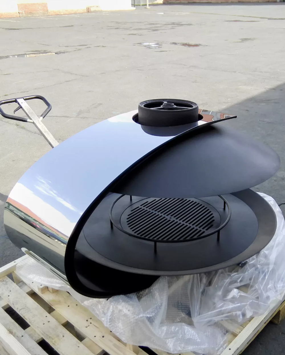 Подвесной дровяной камин SOUL FIRE plate