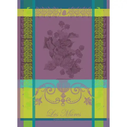 Кухонное полотенце Garnier Thiebaut Les Mures Violet (56 x 77 см)