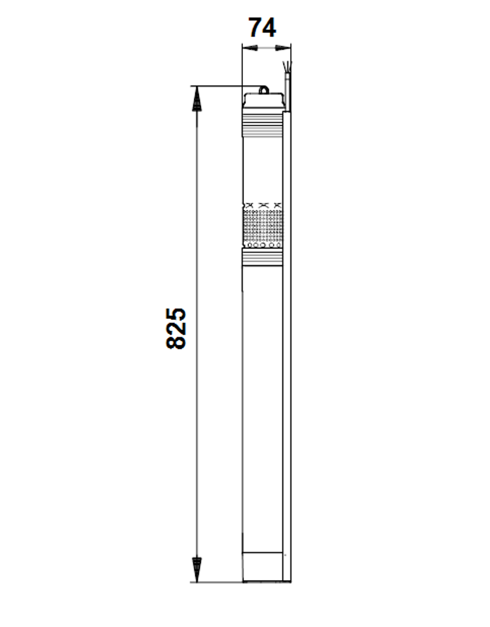 Скважинный насос Grundfos SQE 1-110