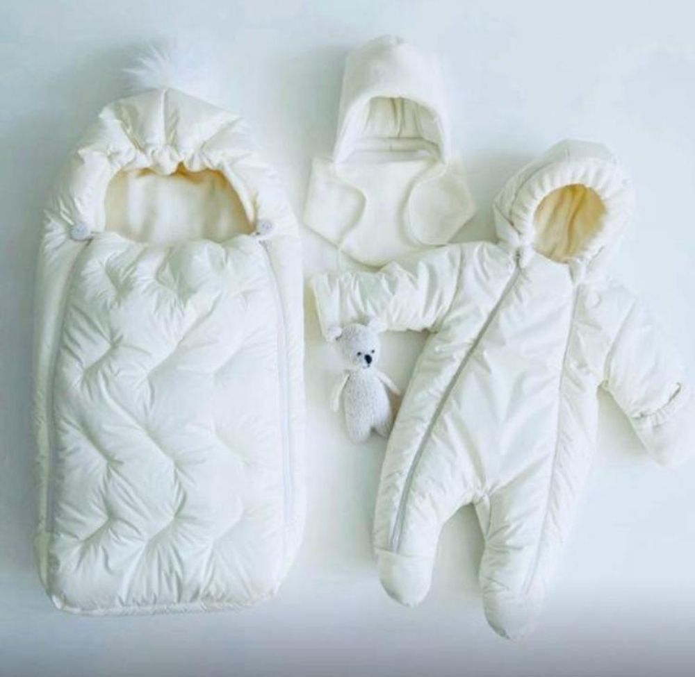 Зимний комплект на выписку "Пушинка" (model.5) Зимний комплект на выписку "Пушинка" (model.5)