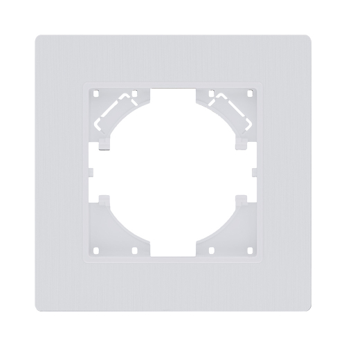 Рамка 1-постовая, белый матовый Kollinger Eleganz Plex EP1WM