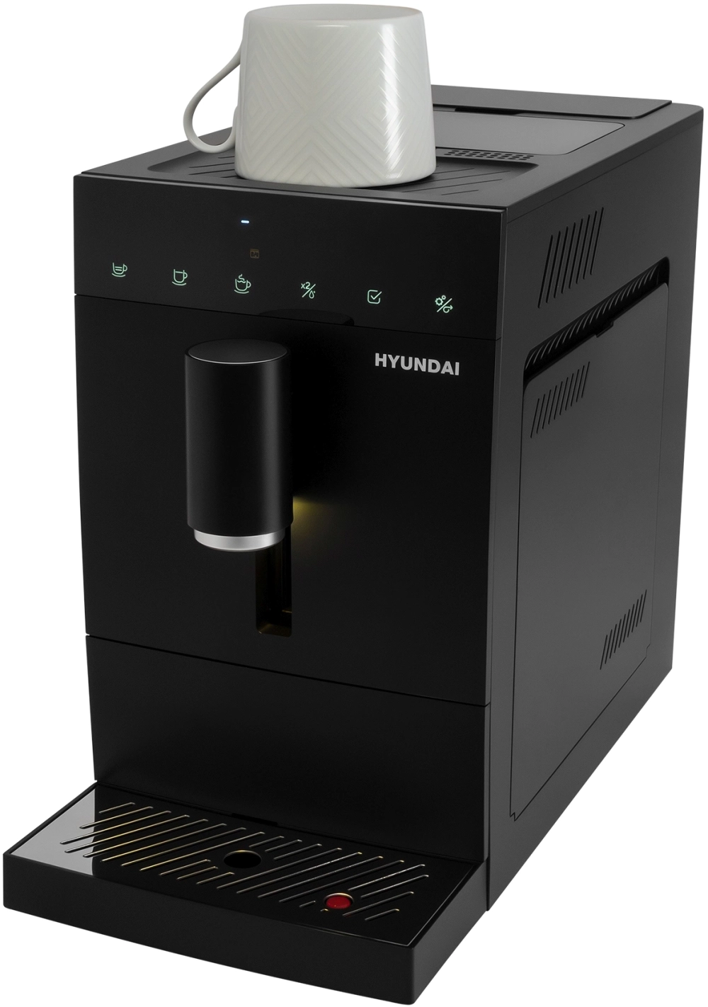Кофемашина Hyundai HAM-4402 1350Вт черный