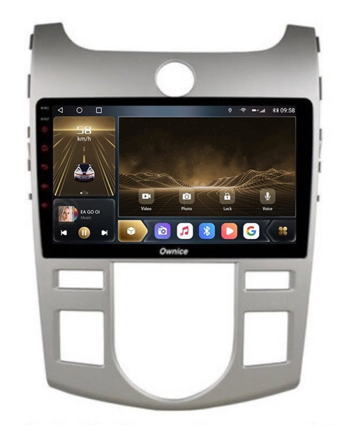 Штатная магнитола OWNICE OL-9736-А-Q для Kia Cerato II 2008-2013 (TD) с климат-контролем на Android 10.0