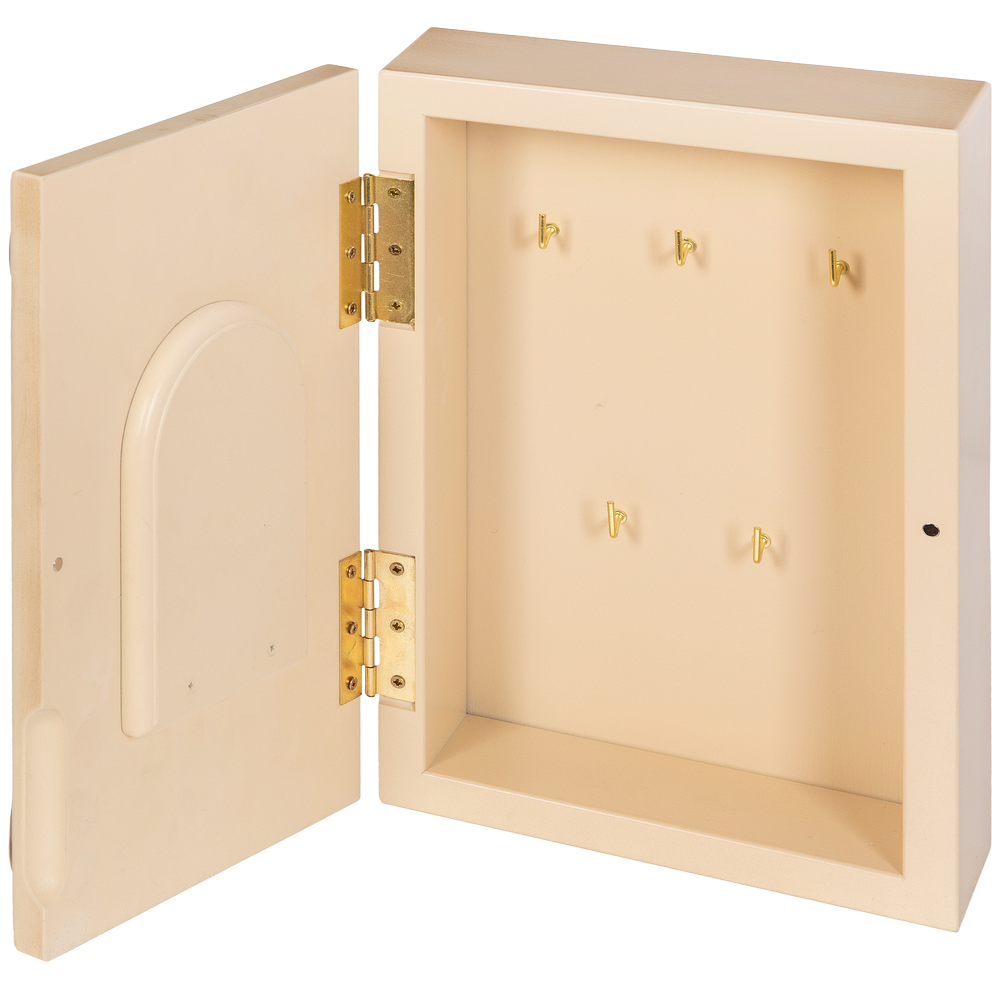 Полка - ключница Кошка Грация Айвори