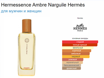 Hermes Ambre Narguile 100 ml (duty free парфюмерия)