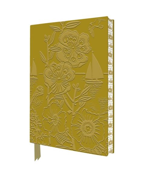 Bloknot \ Блокнот \ Notebook Kate Heiss: Evening Primrose Artisan Art Notebook (Flame Tree Journals)