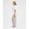 Брюки женские KAFTAN "Треугольники" р. 40-42, серый