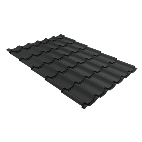 Профиль волновой Grand Line Optima Kredo 0,45 мм RAL 7016 резка