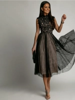 кружевное черное платье + plus size