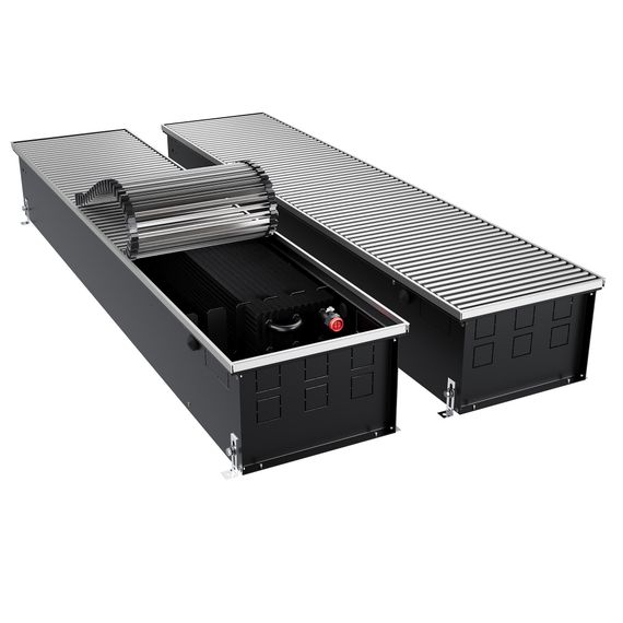 Конвектор внутрипольный Royal Thermo ATRIUM TURBO-190/300/1900-DG-U-NA