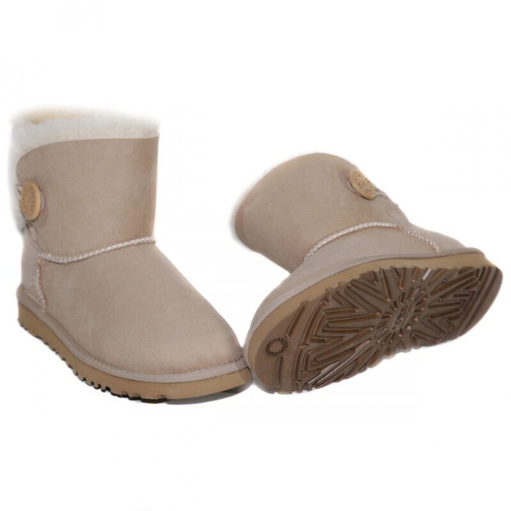 Угги Mini Bailey Button Sand