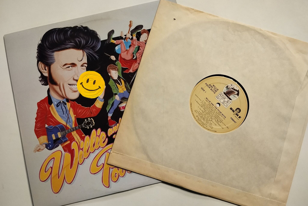Винтажная виниловая пластинка LP Willie And The Poor Boys Willie And The Poor Boys (Canada 1985)
