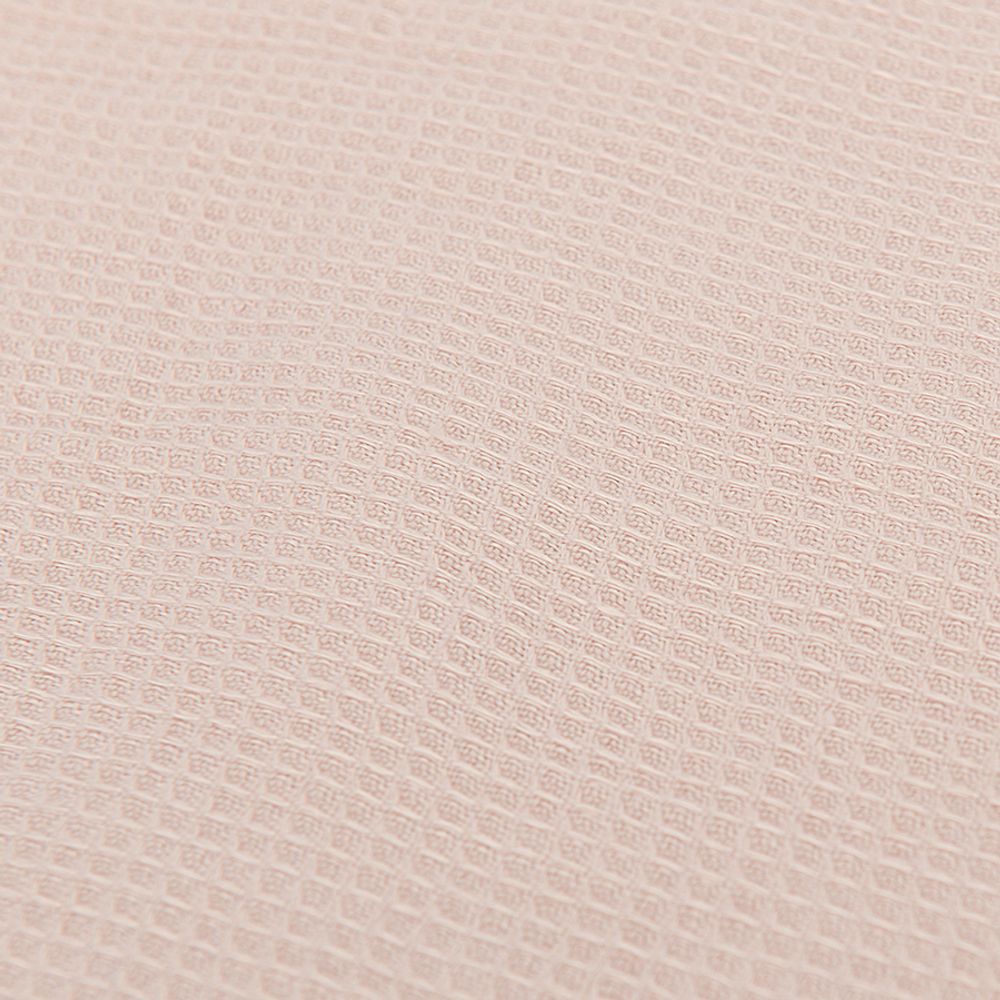 Набор из двух вафельных полотенец изо льна цвета пыльной розы из коллекции Essential, 50х70 см