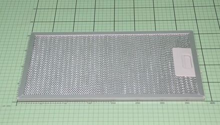 Жировой алюминиевый фильтр для вытяжки Hansa (Ханса) 384*203мм