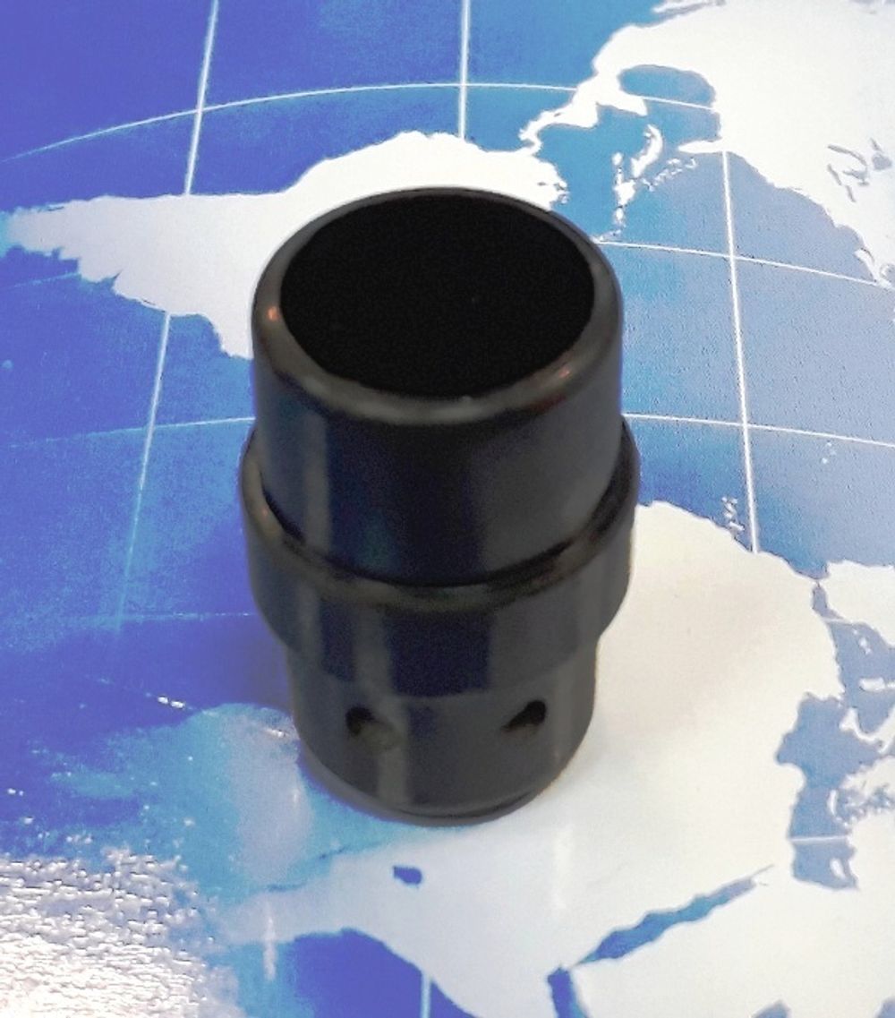 4298290 Распределитель газа (газораспределитель / диффузор) чёрный, пластиковый для сварочных горелок полуавтоматической сварки PMT35, PMT42W, MMT35, MMT42W, WS35W, WS42W