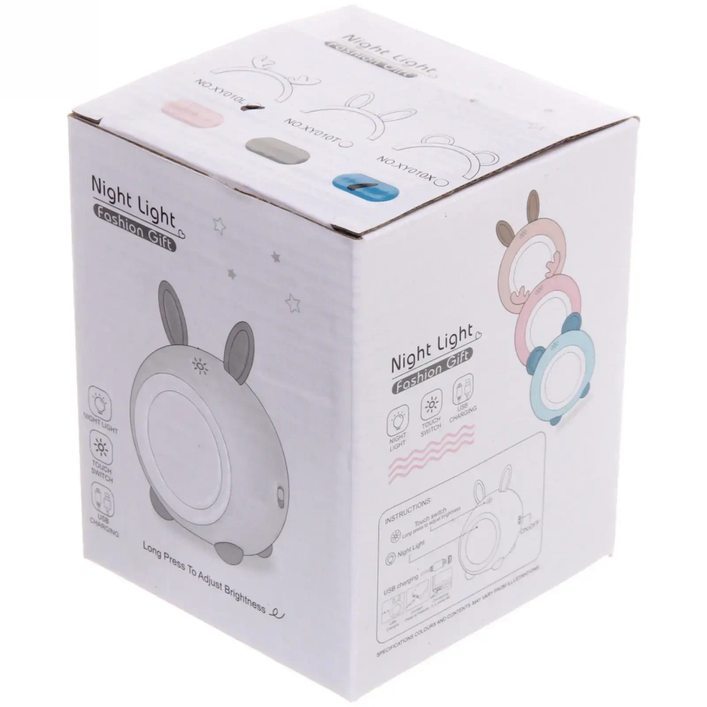 Светильник «Marmalade-Cute rabbit» LED цвет розовый USB