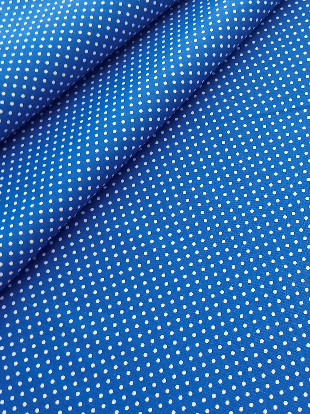 Ткань бязь плательная, рис. "Горох 2 мм", ширина 150 см, арт. 082