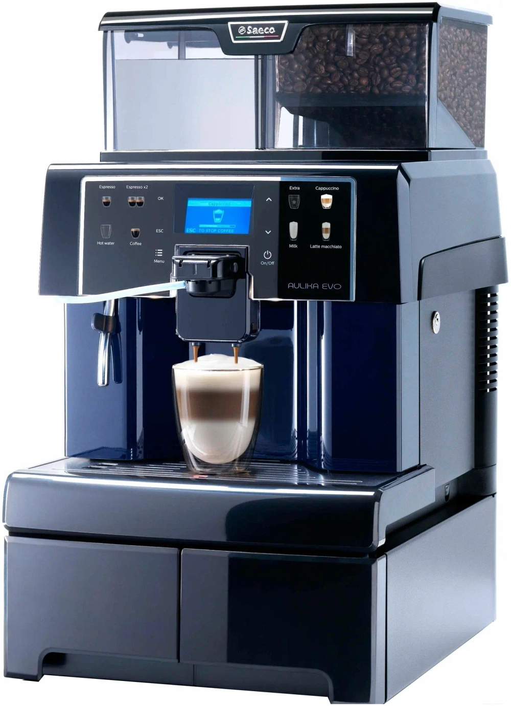 Кофемашина Saeco Aulika EVO Top RI High Speed Cappuccino
