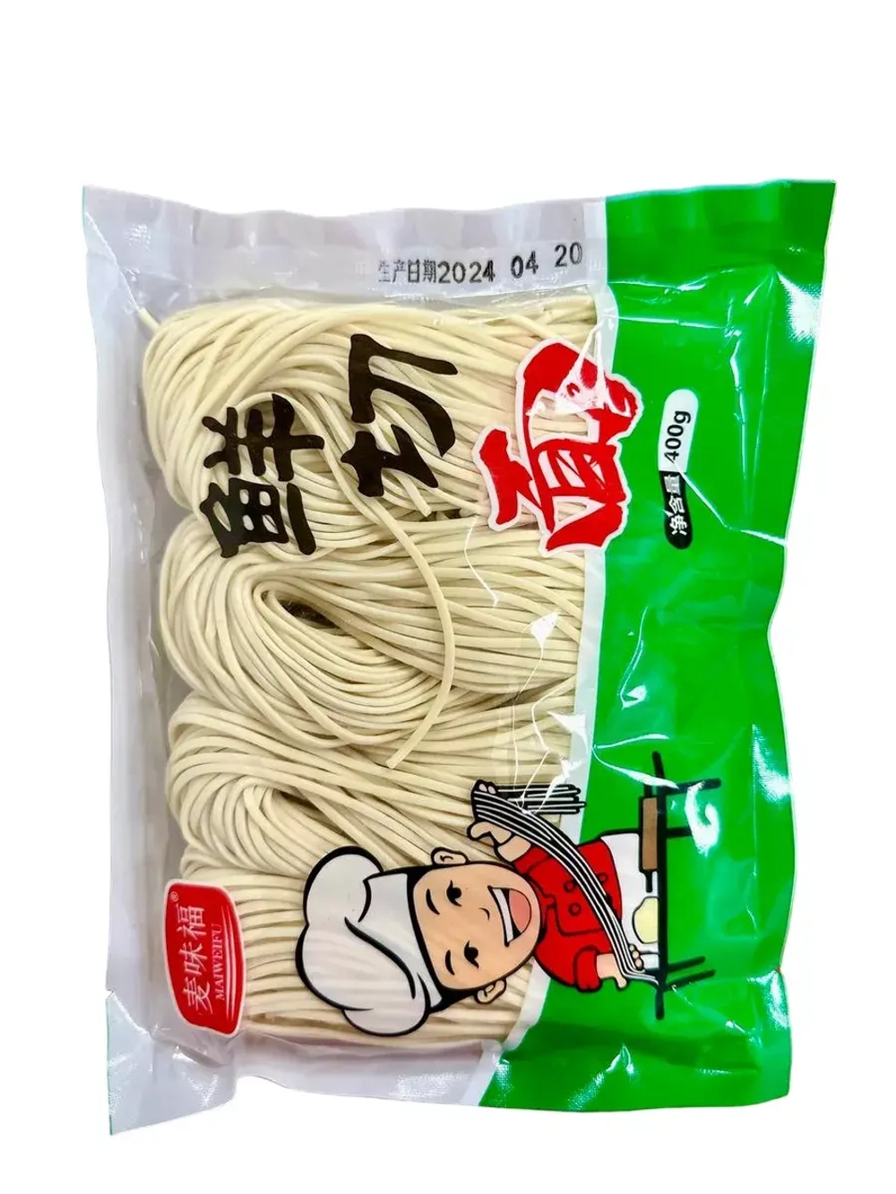Китайская свежая пшеничная лапша, 400гр.