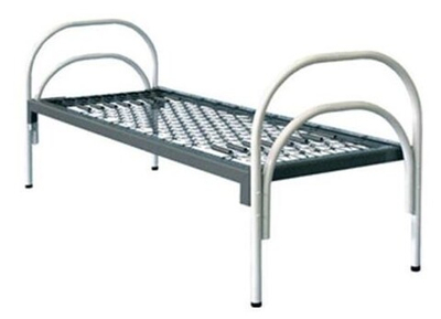 Кровать металлическая медицинская, 2 дуги