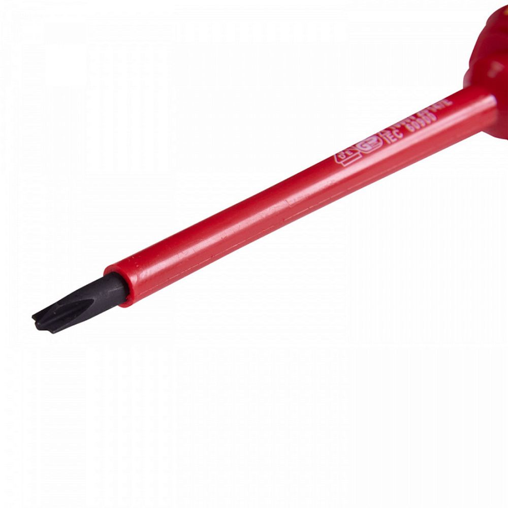 KING TONY (147E0104) Отвертка комбинированная Slotted/Phillips №1, 100 мм, диэлектрическая